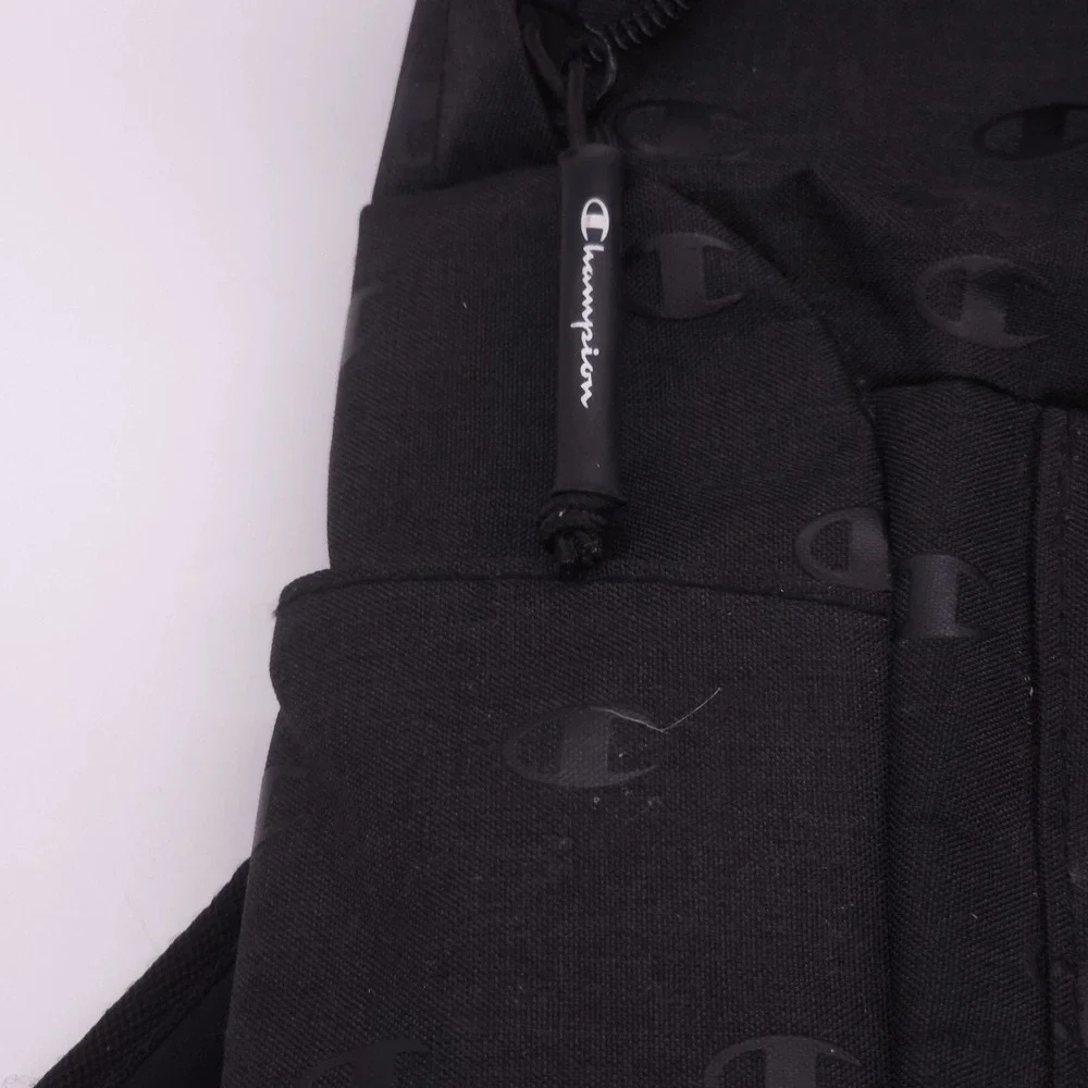 Adult Champion Mochila‎ Backpack - Black Standard Size Excellent Used Condition